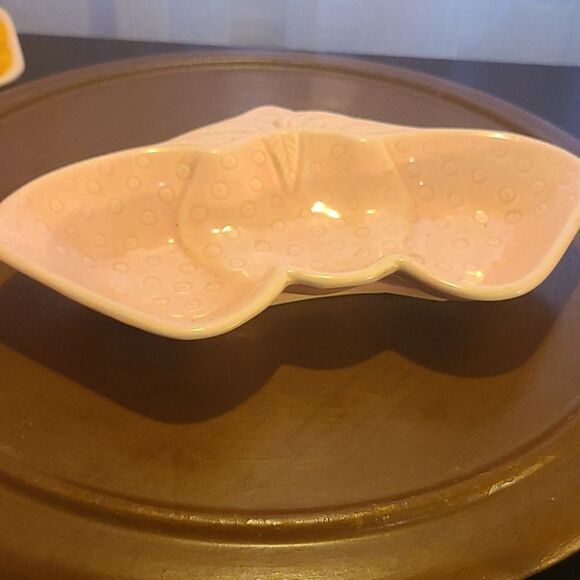 Vintage Belmar 1940's Lazy Susan Strawberry Server set - Picture 6 of 11